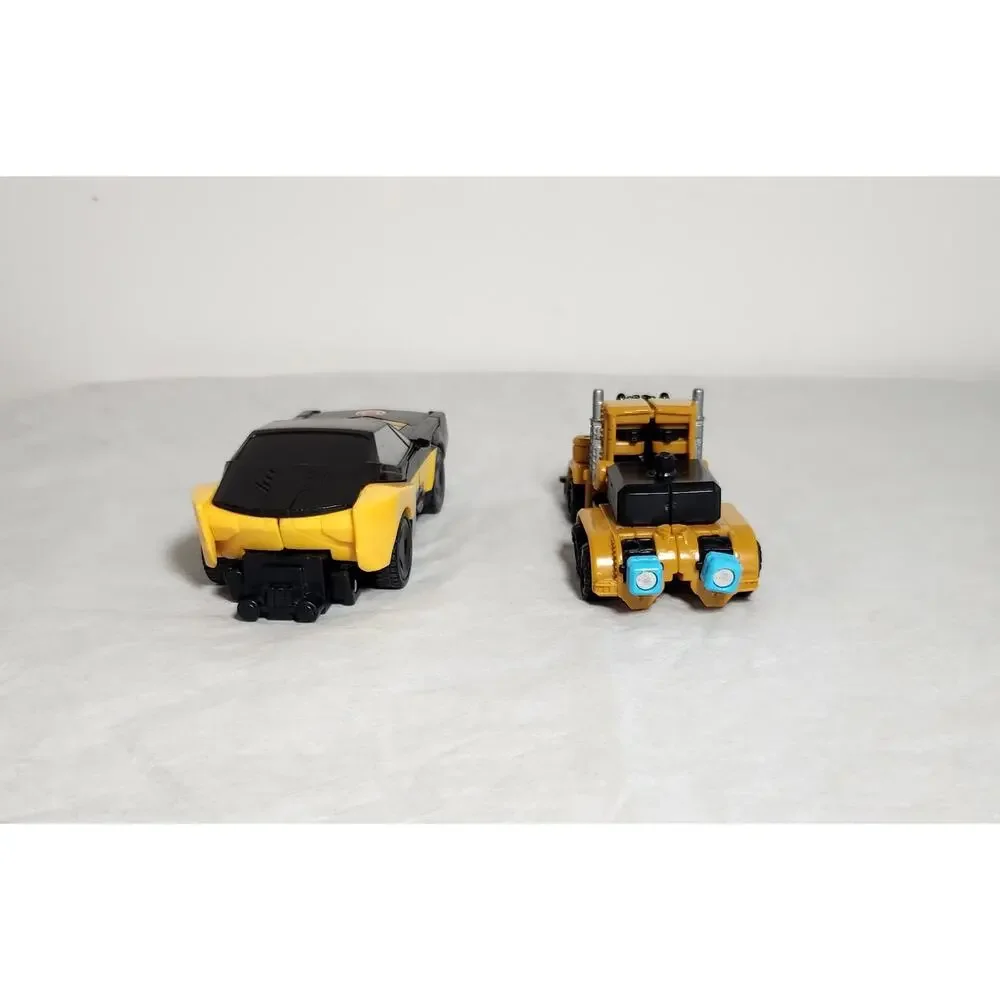 Transformers Night Ops Bumblebee And Power Core Huffer Action Figures Pre-owned